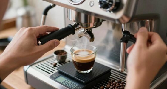 adjust coffee ratios precisely