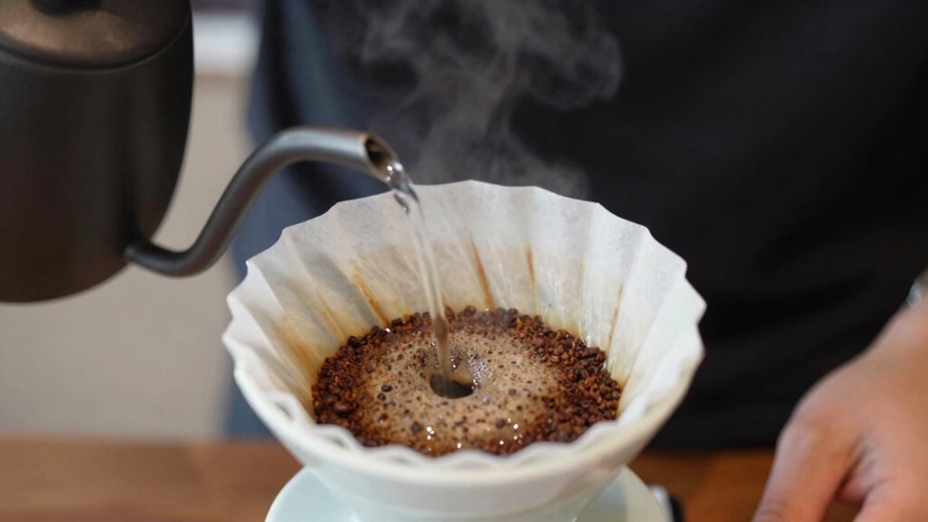 adjust coffee to water ratio