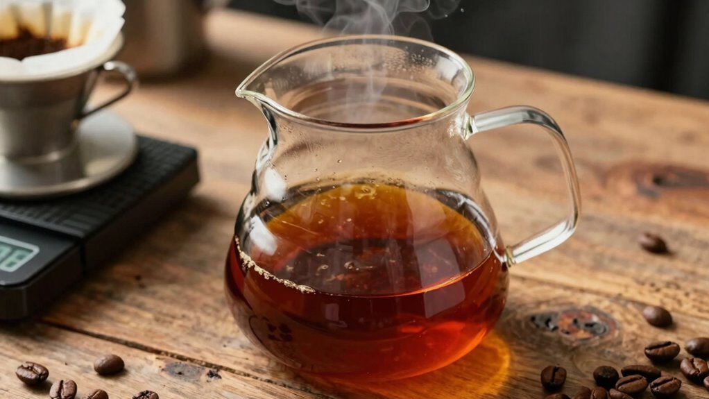 adjust coffee water ratio experiments