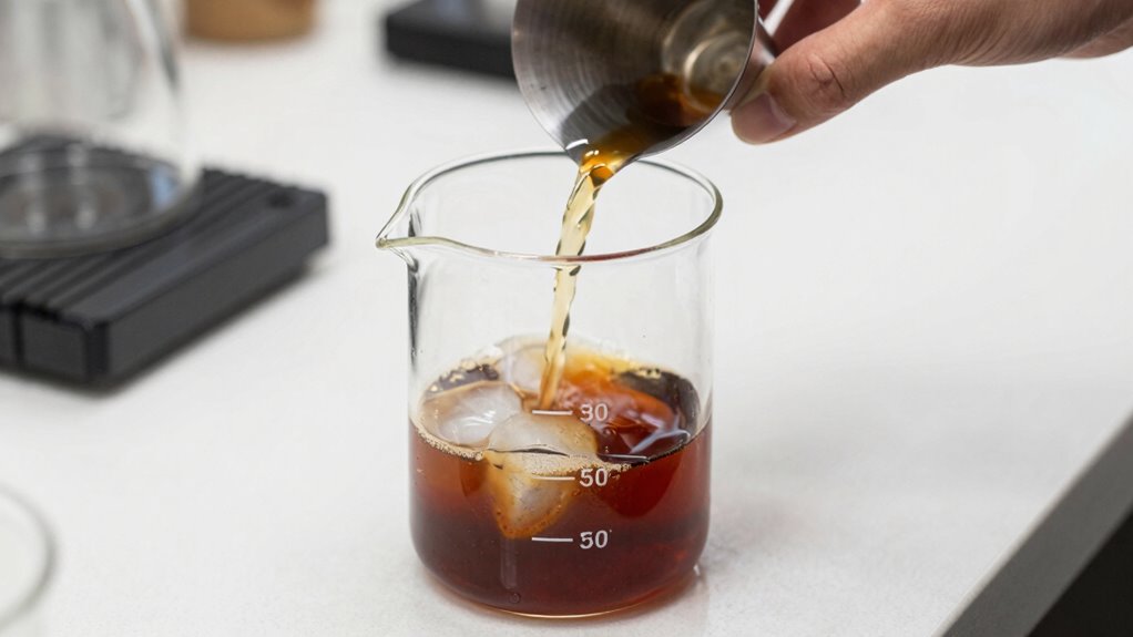 adjust coffee water ratio