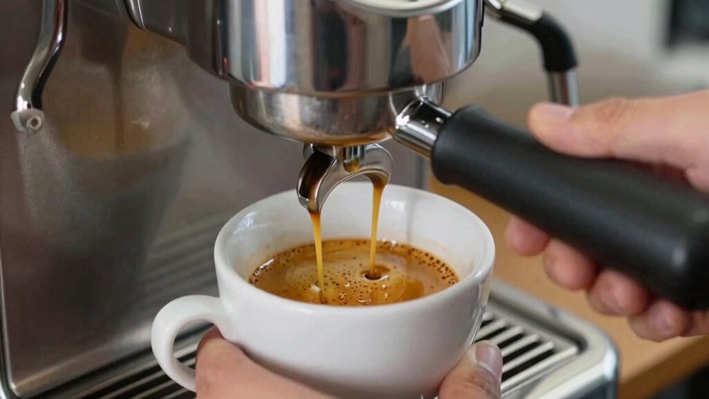 adjust grind and dose