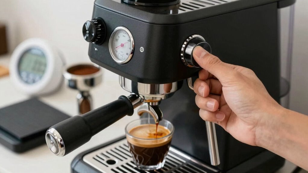 adjust grind and extraction