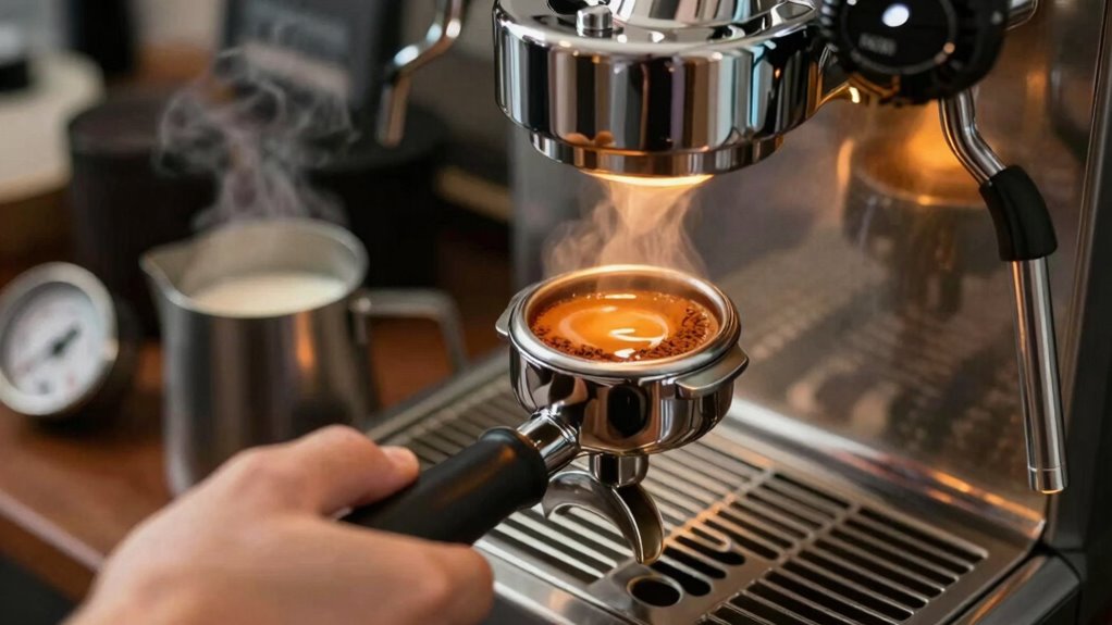 adjust grind and milk texture