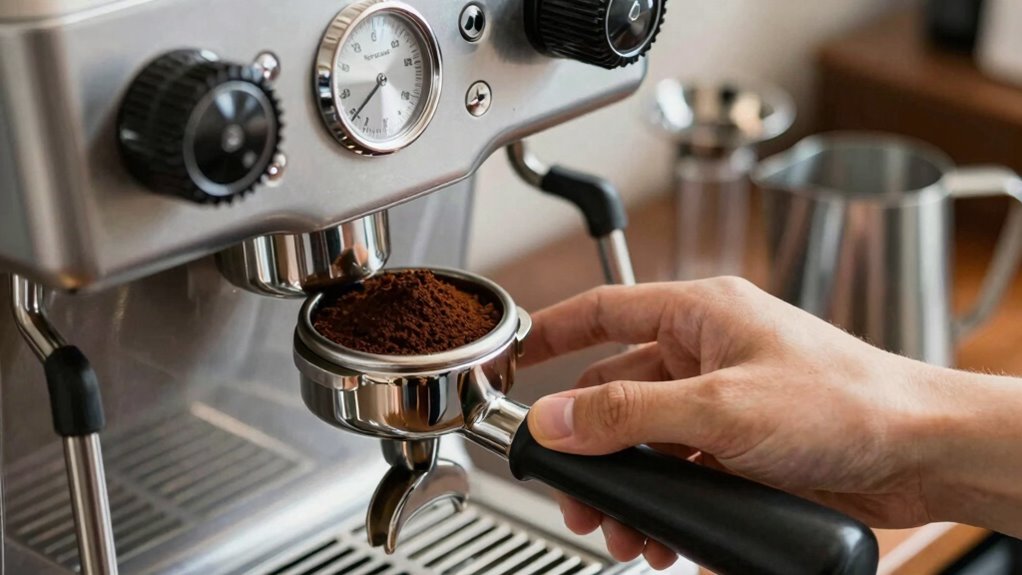 adjust grind dose brew