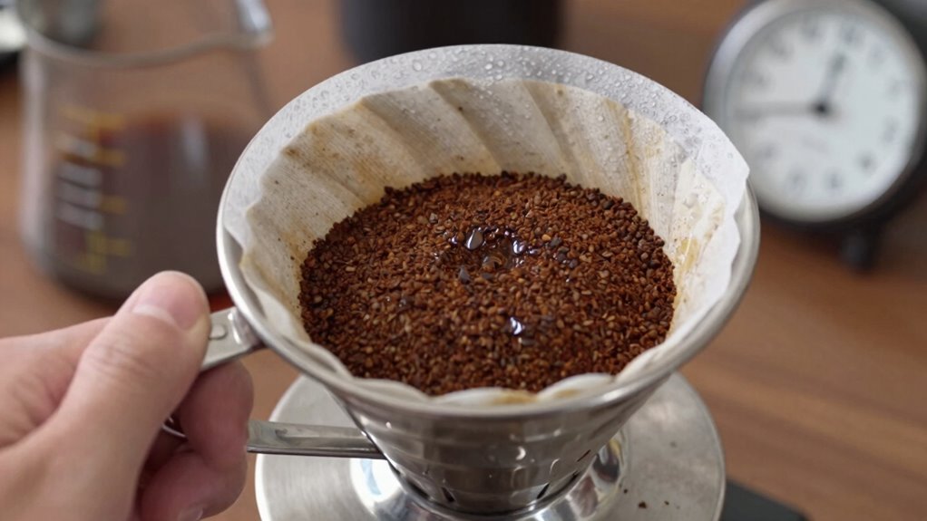 adjust grind to brew time
