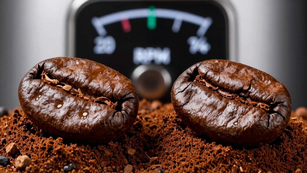 adjust grinder speed properly