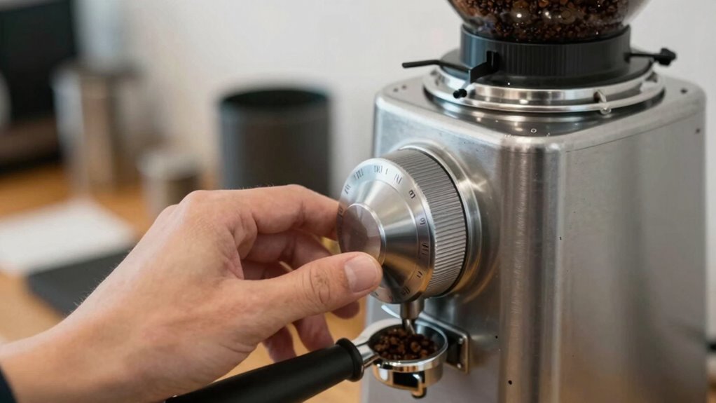 adjust grinder test note