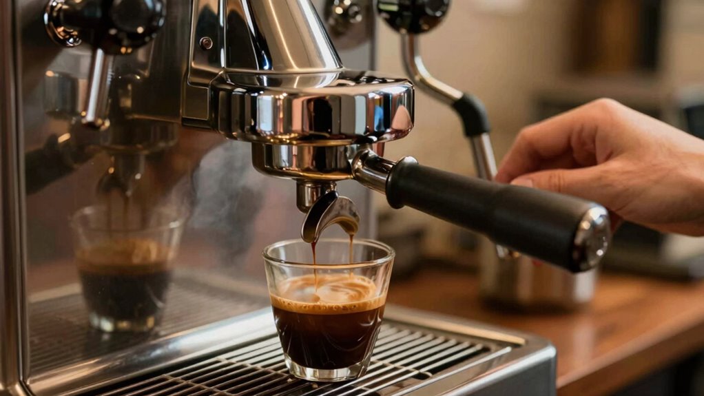 adjust pressure for optimal espresso