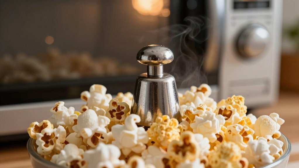 adjust weight for optimal popping