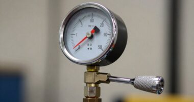 adjusting pressure and flow