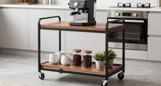affordable coffee bar carts