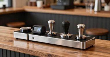 affordable espresso tamping stations