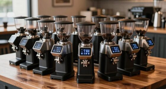affordable flat burr espresso grinders