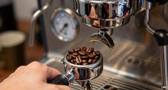 bean age affects espresso flow