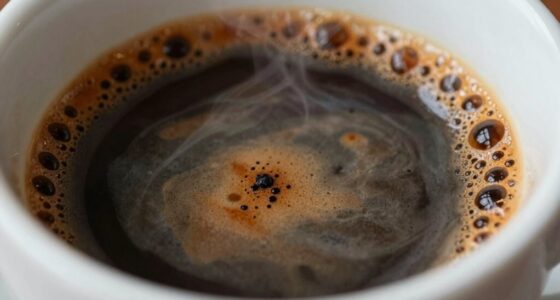 burnt flavor not temperature