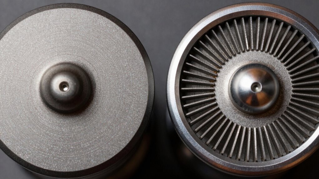 burr shape affects grind