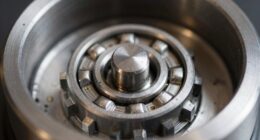 burr stability with grinder bearings