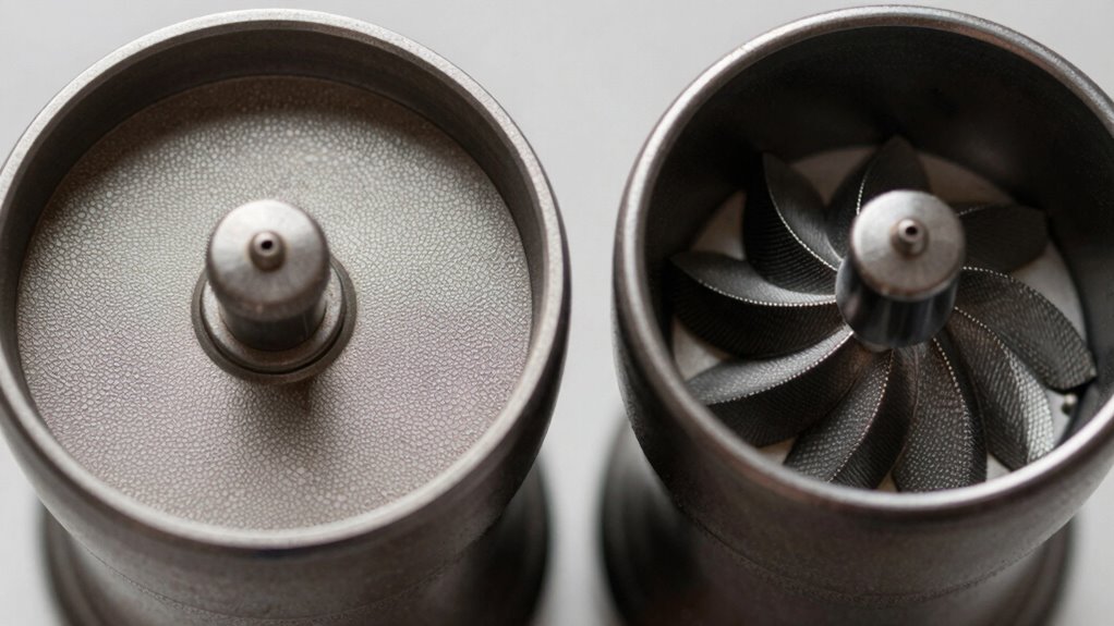 burr types and texture