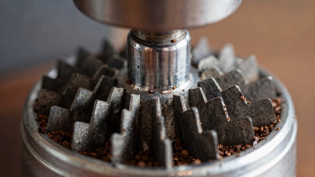 burr wear affects grind consistency