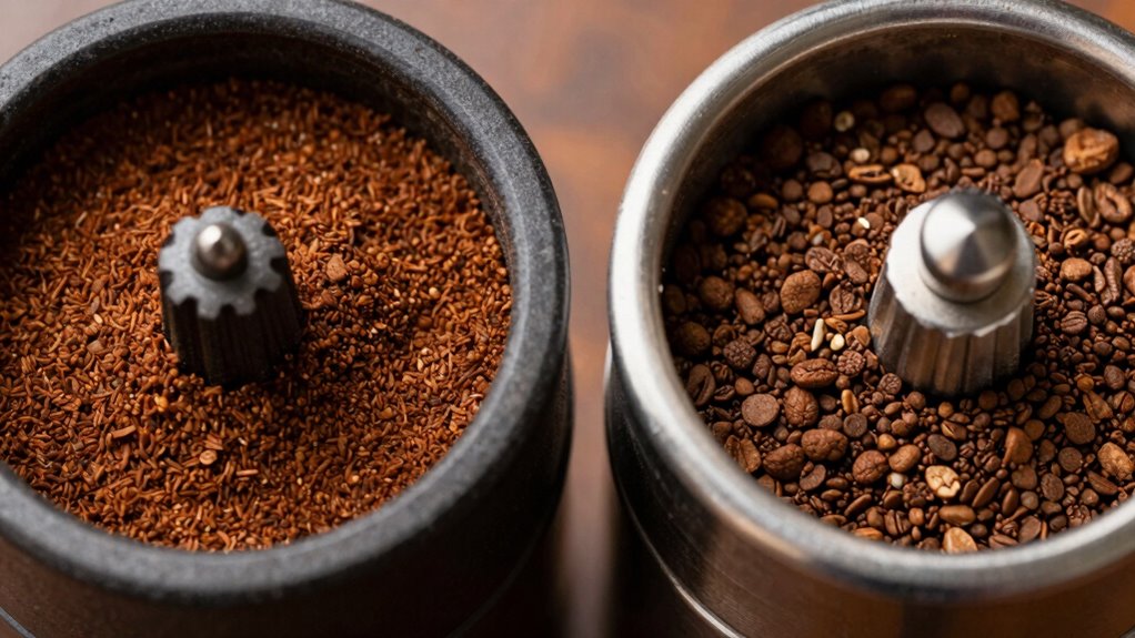 burrs affect coffee flavor
