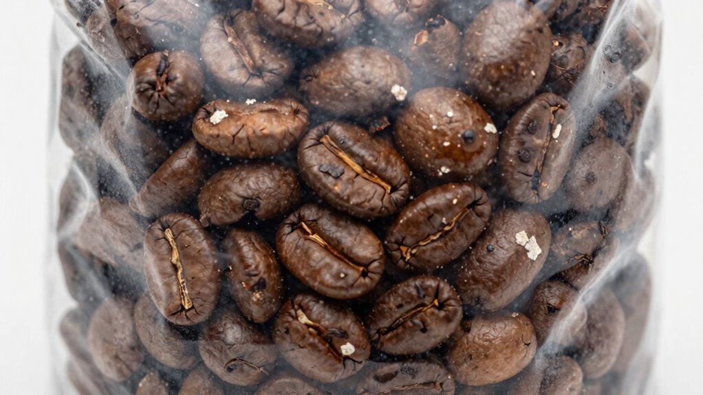 check beans aroma color