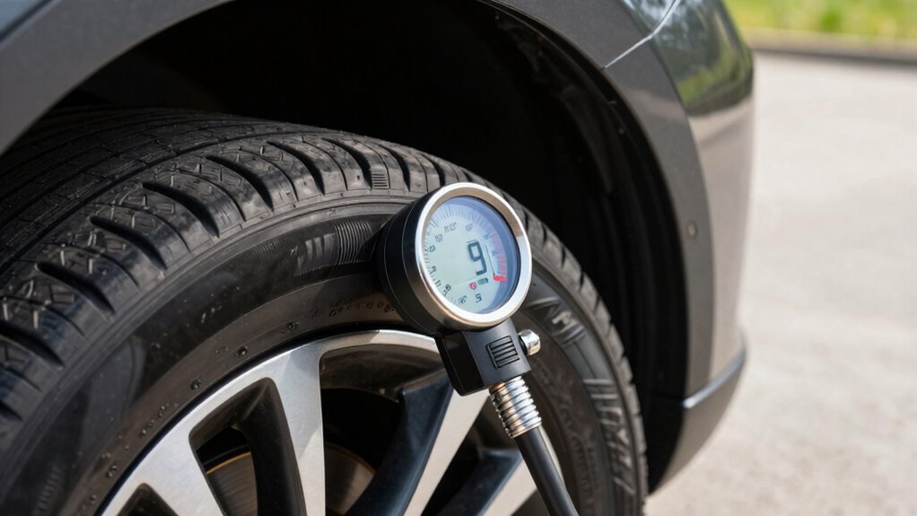 check tire pressure regularly
