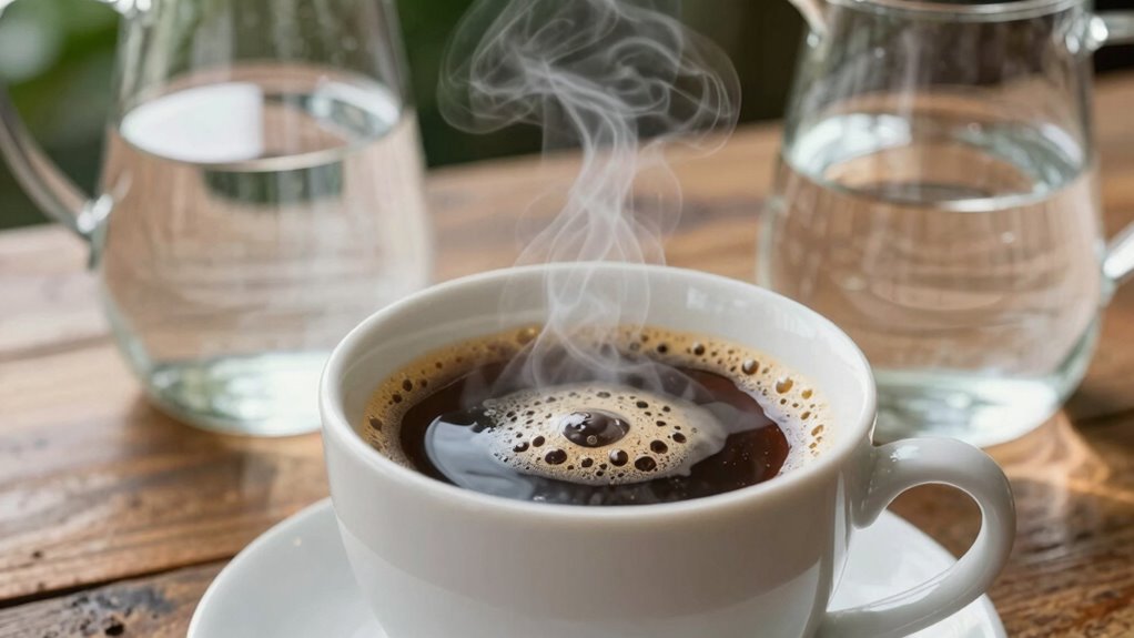 chlorine affects coffee flavor