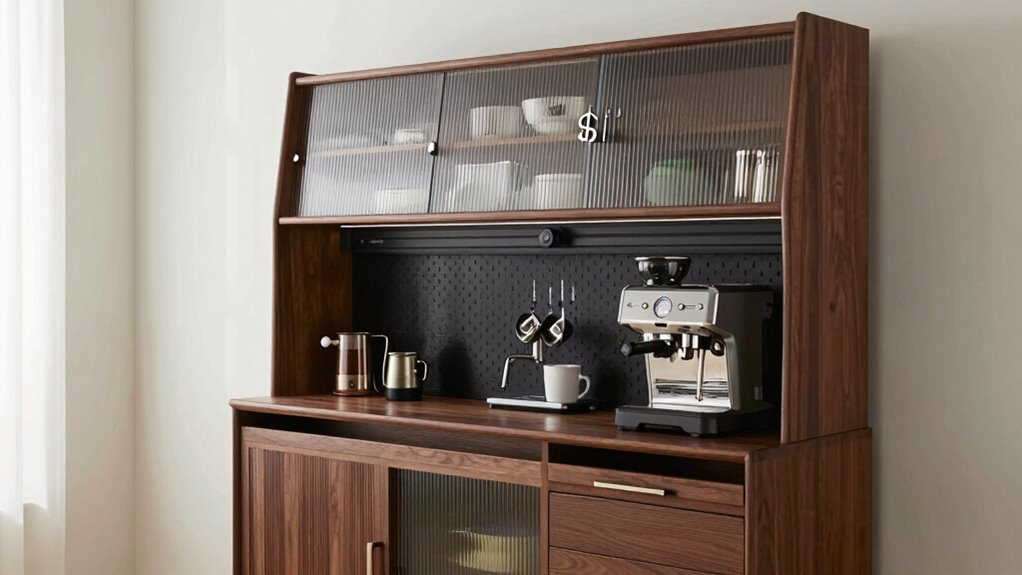 choosing affordable coffee cabinets