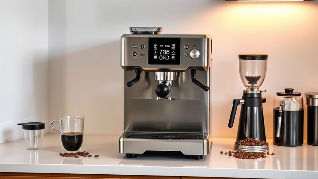 choosing plumb in espresso machines