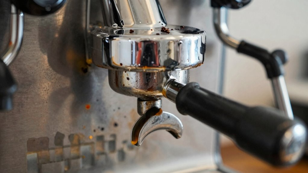 clean espresso machine regularly