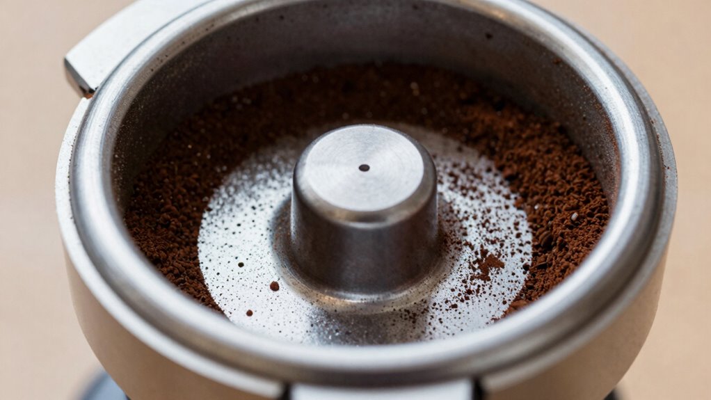 clean grinder regularly for freshness