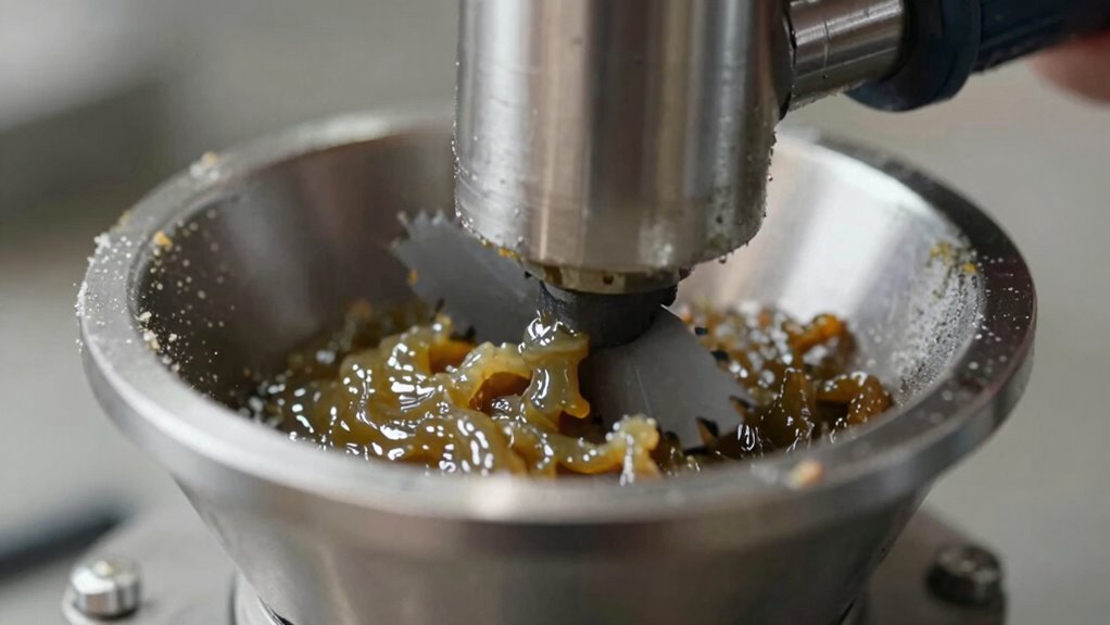 clean grinder regularly to prevent jams