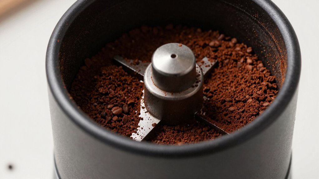 clean grinder thoroughly regularly