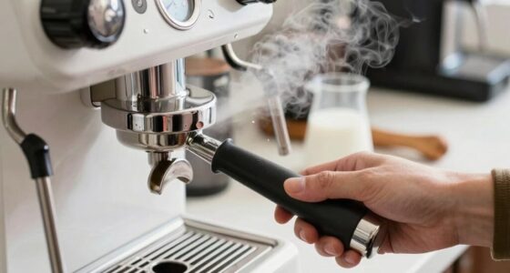 clean steam wand regularly