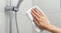 cleaning shower screens enhances water flow
