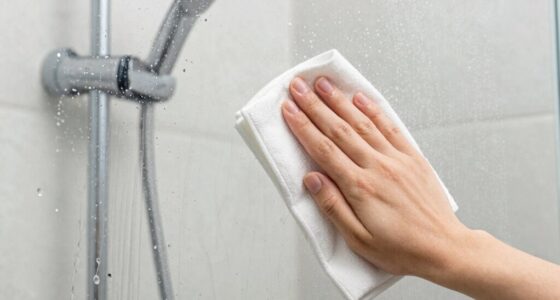 cleaning shower screens enhances water flow