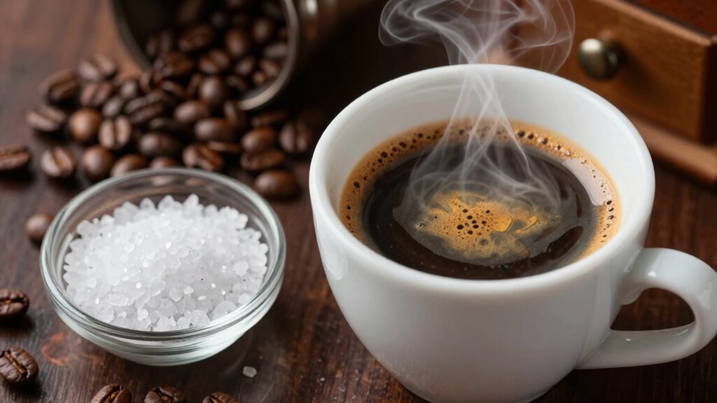 coffee bean processing influences salty flavor