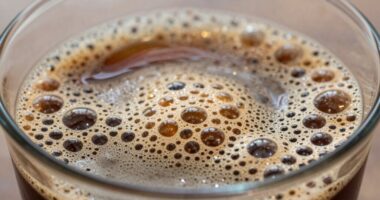 coffee blooming technique