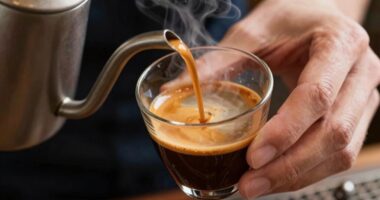 coffee color change indication