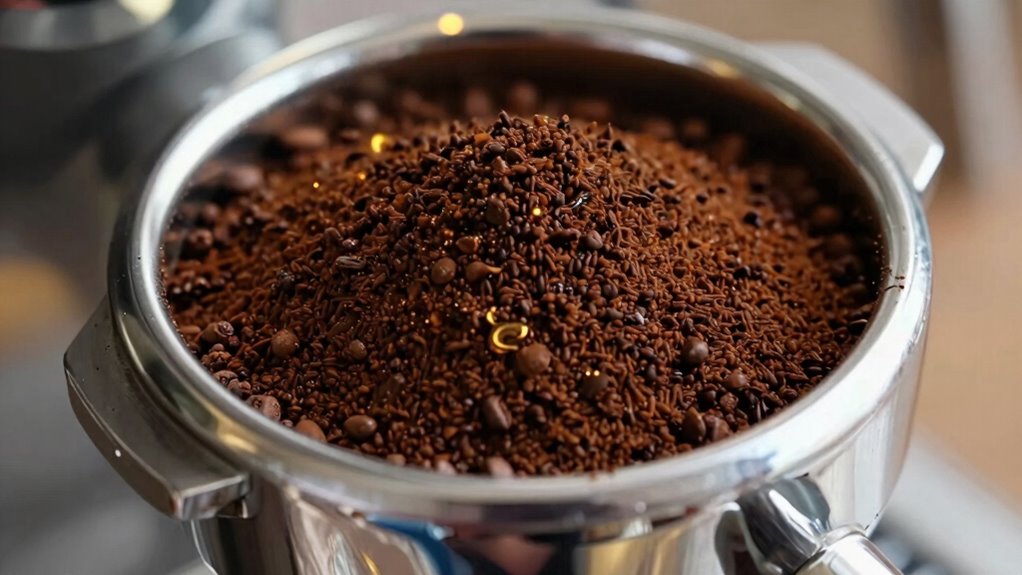 coffee dose and pack density