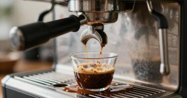 coffee machine leak alert