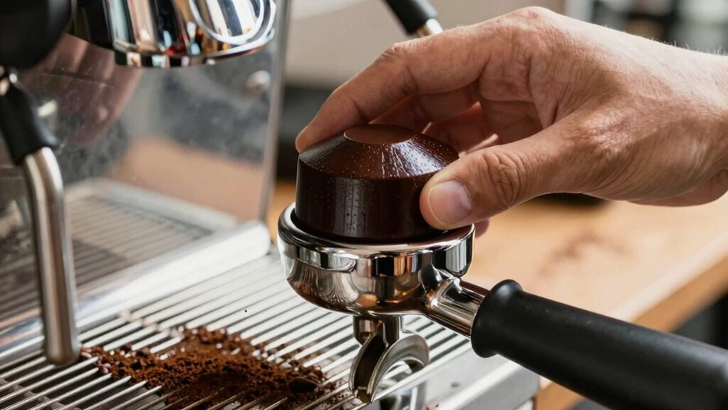 consistent balanced espresso extraction