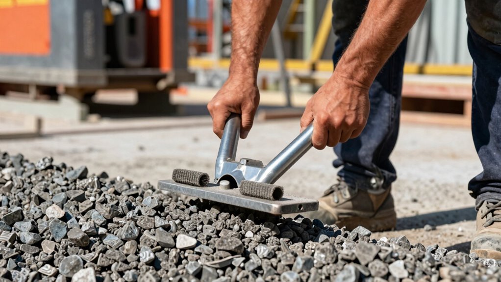 consistent controlled tamping pressure