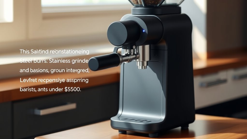 consistent easy to clean grinder