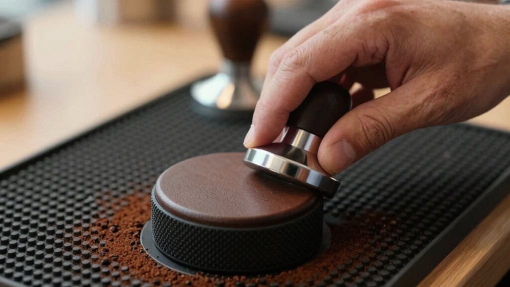 consistent grind prevents channeling