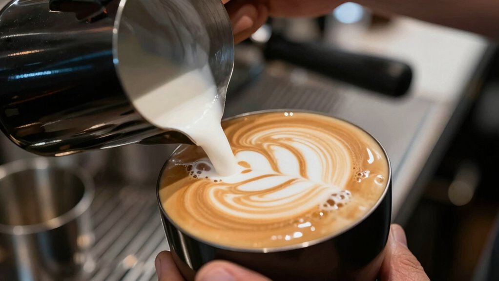 consistent milk texturing techniques