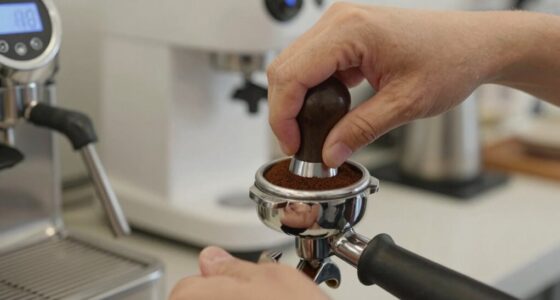 consistent portafilter preparation system