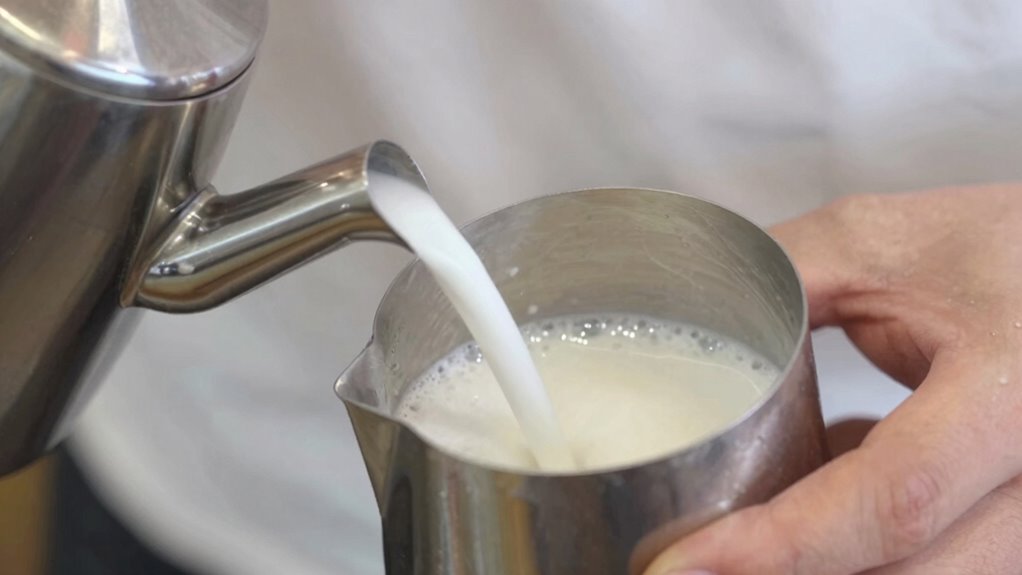 consistent quiet milk steaming