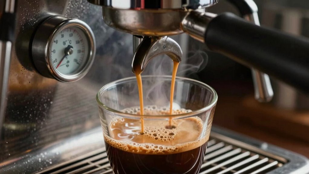 consistent temperature enhances espresso