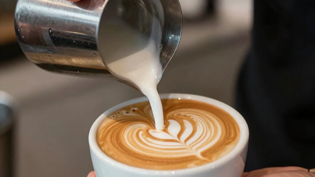 control milk pour height